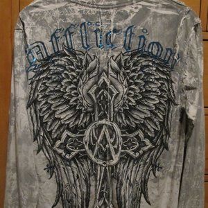 Affliction - Mens - M - White - Shirt